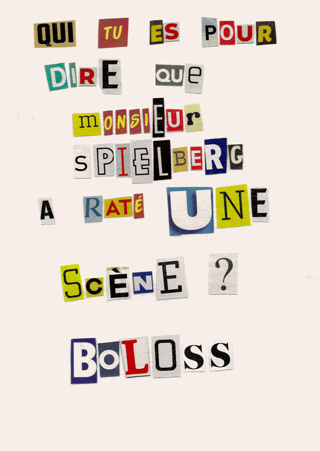 Monsieur Spielberg