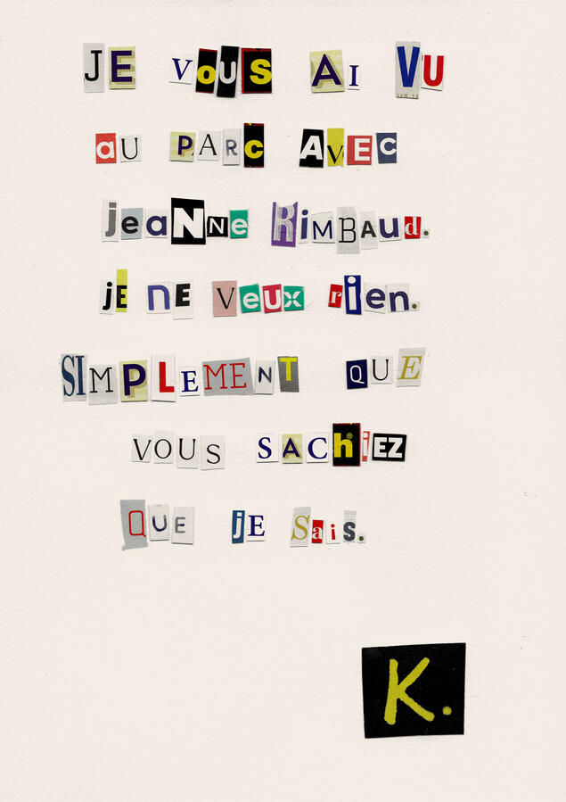 Je ne veux rien