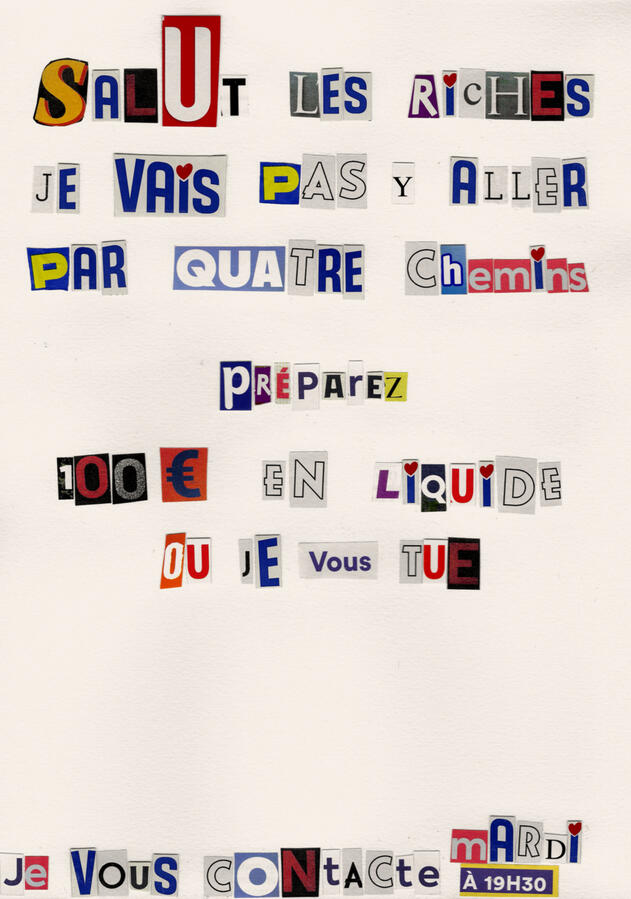 Salut les riches